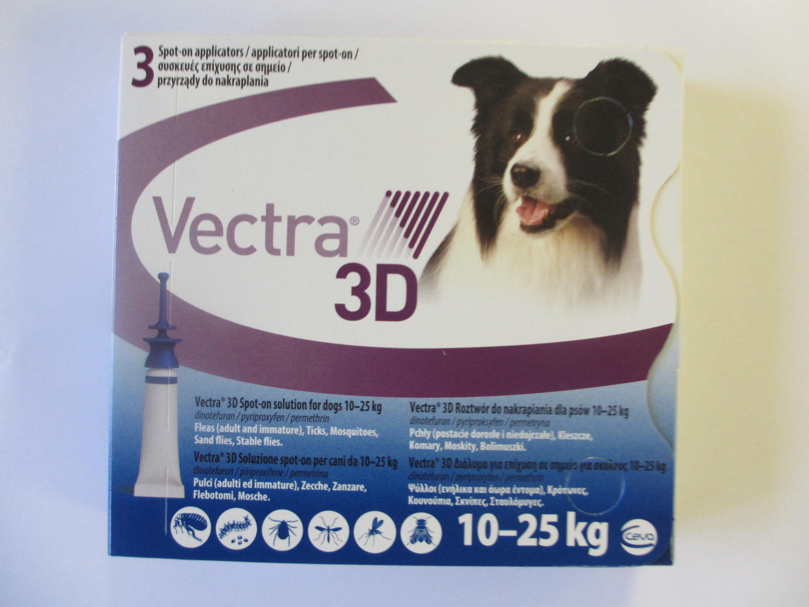 Vectra 3D for Dogs - 21 - 55 lbs - Blue - 3 pack - $40.50 | Flea & Tick